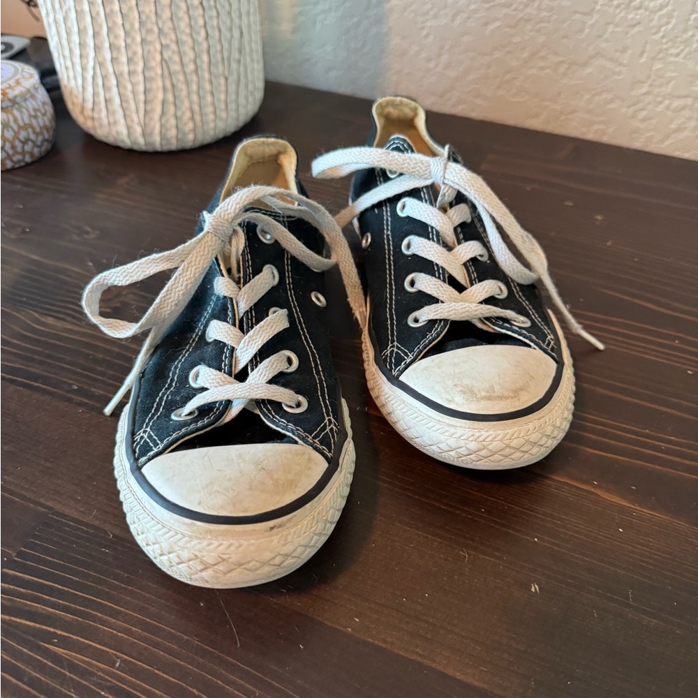 Converse Kids Black and White Sneakers